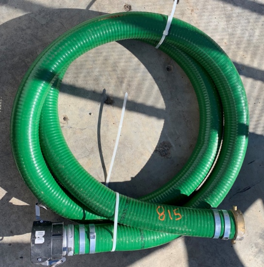 3"x15' Suction Hose with Quick Coupler