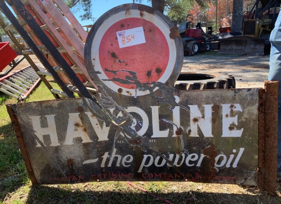 Havoline Oil Sign