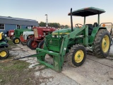 John Deere 1070 with John Deere 440 Loader