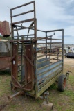 Arkfeld Livestock Scale with headgate
