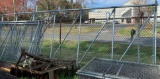 7ft Tall x 24 ft Wide Silding Chain Link Gate