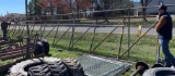 5.5 ft Tall x 38 ft Wide Chain Link Gate