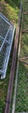126 ft  Chain link top rail