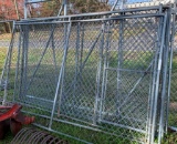 (6) Chain Link 10ft x 6ft Panels