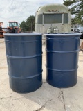 (2) 55 gallon Barrel with locking lid