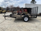6ft x 10ft Trailer with ramp     NO TITLE