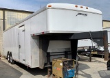 2006 Homesteader 24ft Gooseneck Enclosed Trailer
