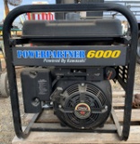 PowerPartner by Kawasaki 6000 watt Generator