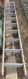 Werner aluminum extension ladder