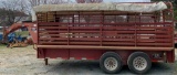 2009 Stoll Livestock Trailer VIN 6049