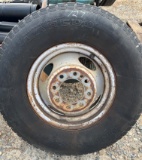 GM 8 lug wheel and tire