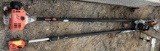 Mixed lot: Stihl pole saw with parts