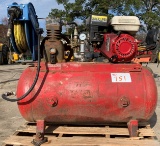 Gas 2800 PSI Air Compressor with hose reel