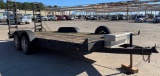2003 C&W 18ft x 6.5ft tandem axle Trailer VIN 0044