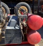 Dual tank air compressor
