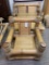 BAMBOO CHAIR, LOVESEAT & FOOT STOOLS