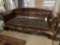 CARVED WOOD BENCH