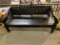 CARVED WOOD BENCH