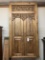 CARVED WOOD CASED BOUBLE DOORS
