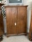 WOOD TAPERED CABINET