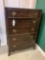 MAHOGNAY CHEST OF DRAWERS