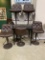 TABLE & 6 BAR STOOLS