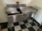 2 BAY STAINLESS SINK WITH REMOVABLE DRAIN BOARDS