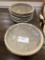 5 POTTERY BOWLS