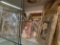 MIXED LOT GLASS, PHOTO BOXES, ETC