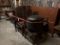 MIXED LOT OF CHAIRS, TILE, ETC