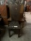 3 MODERN WOOD DINING CHAIRS