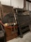 MIXED LOT OF WOOD PANELS, KING BED PARTS, ETC