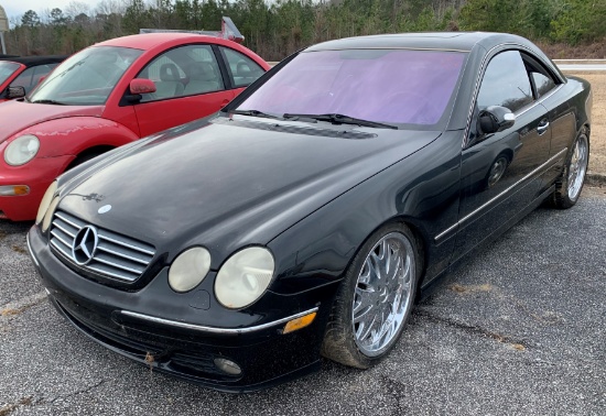 2004 MERCEDES BENZ CL500 VIN 9530