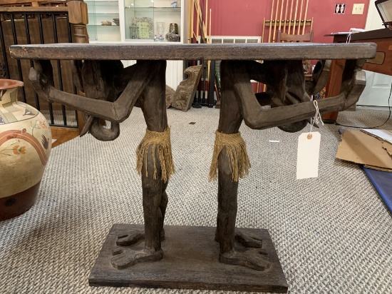 AFRICAN ART TABLE