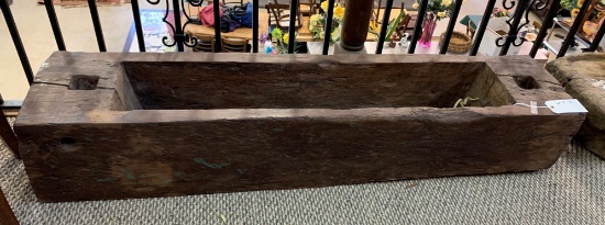WOOD WATER TROUGH