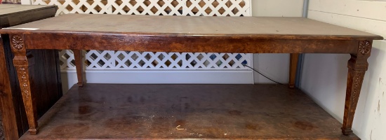 WOOD DINING TABLE