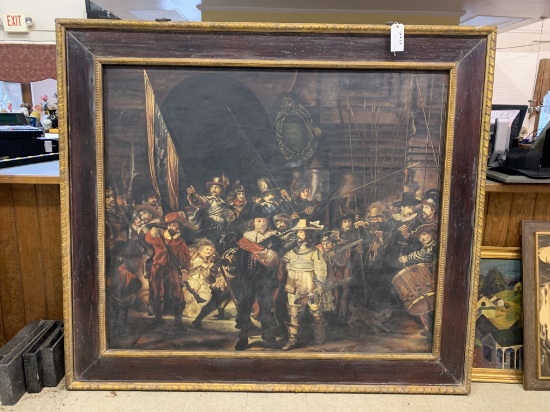 LARGE PICTURE ON CANVAS