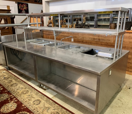 LOW TEMP STAINLESS BUFFET BAR