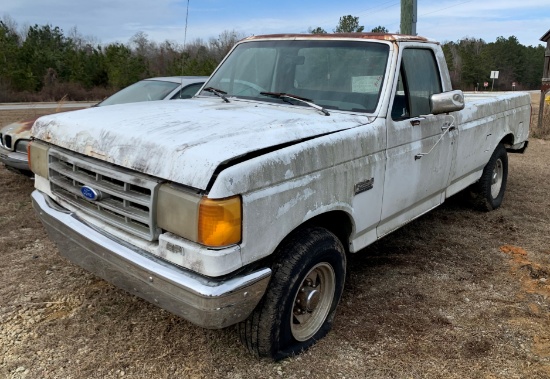1991 FORD F250 VIN 3607