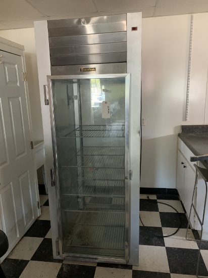 TRALLSEN PASSTHRU DISPLAY COOLER WITH GLASS DOORS