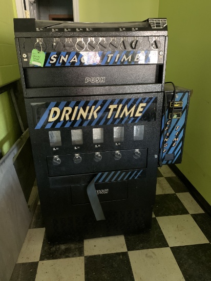 SNACK TIME & DRINK TIME VENDING MACHINE