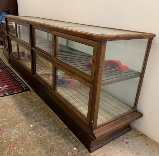 GLASS DISPLAY STORE COUNTER
