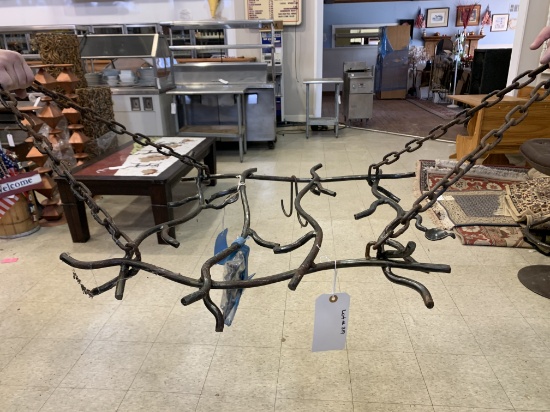 METAL POT RACK