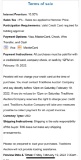 Traditions Auction Company LLC Terms