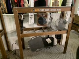 2 LODGE DISPLAY RACKS W ASSTD LODGE ACCESSORIES