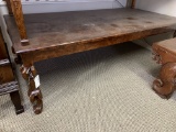 WOOD DINING TABLE