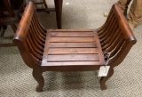 WOOD BENCH