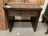 WOOD CARVED TABLE