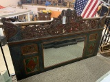 CARVED WOOD MIRROR