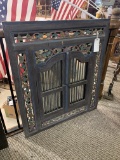 CARVED WOOD MIRROR